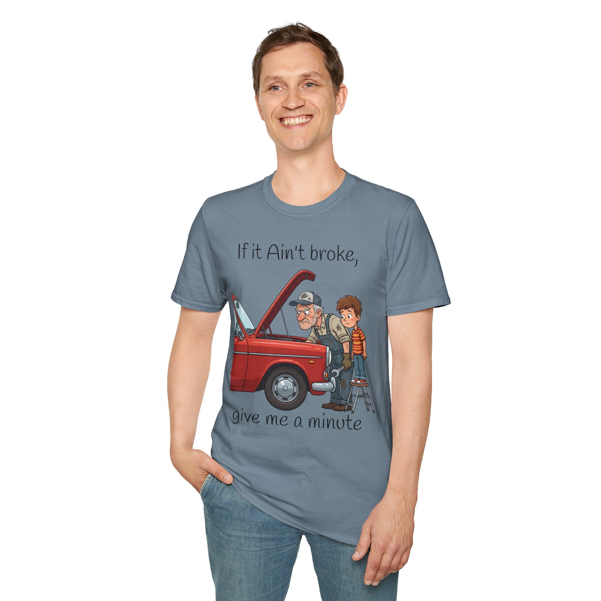 Funny Mechanic Grampa t-shirt/ Vintage Car Repair