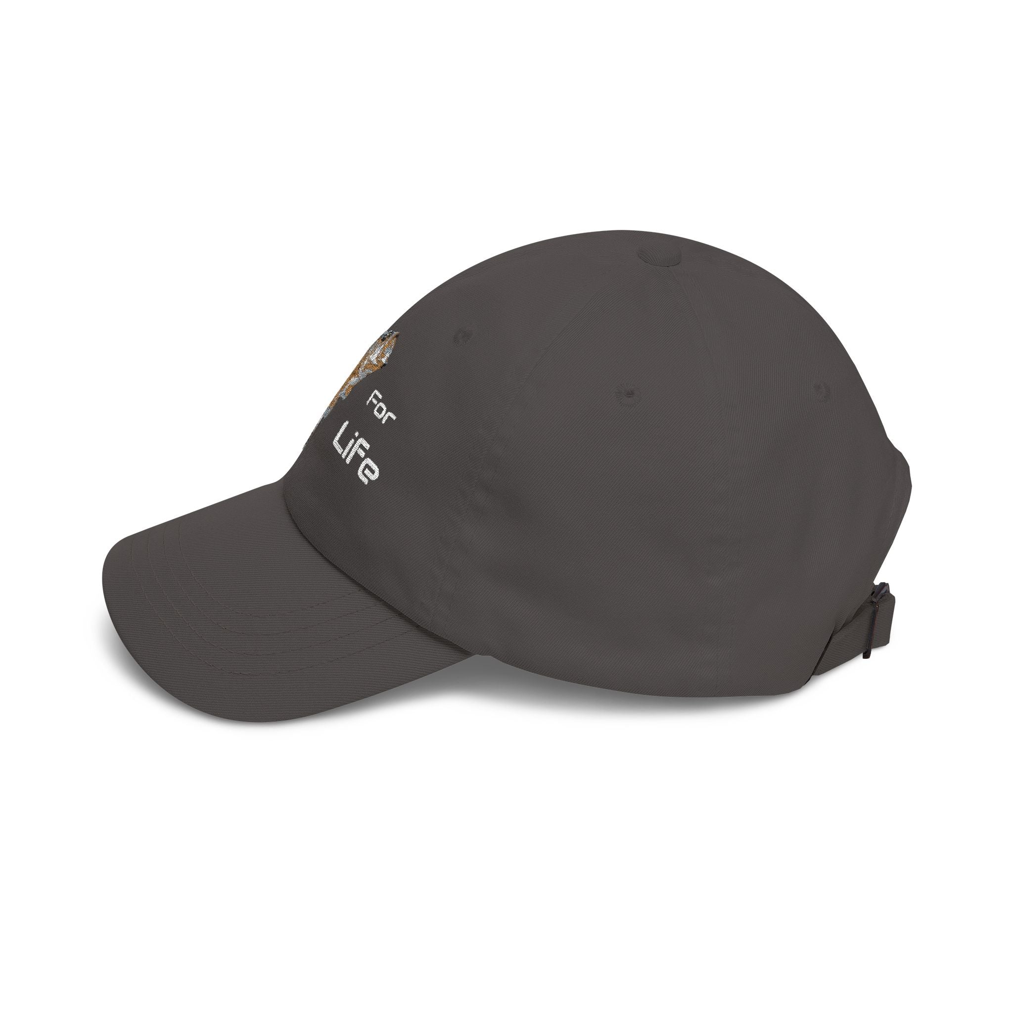 Hooked For Life Fishing Dad Cap | Baseball Hat
