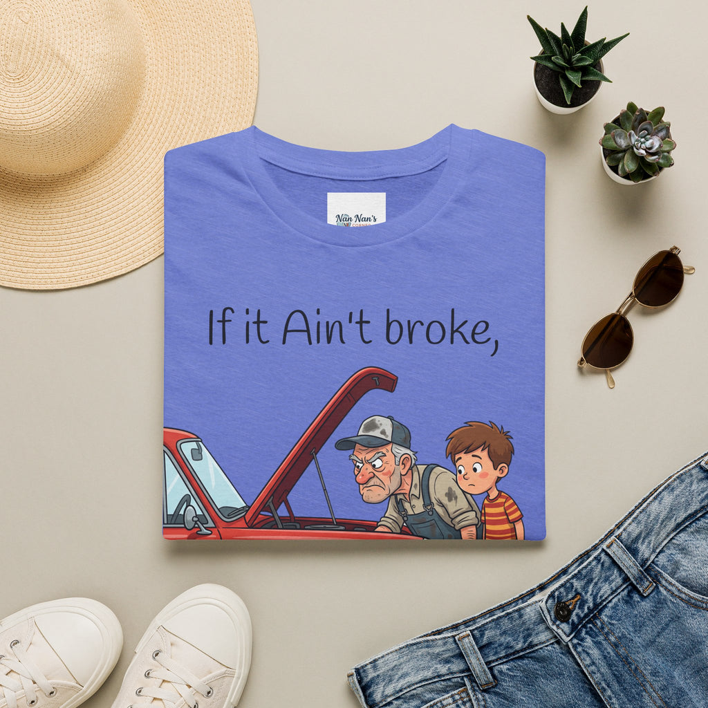 Funny Mechanic Grampa t-shirt/ Vintage Car Repair