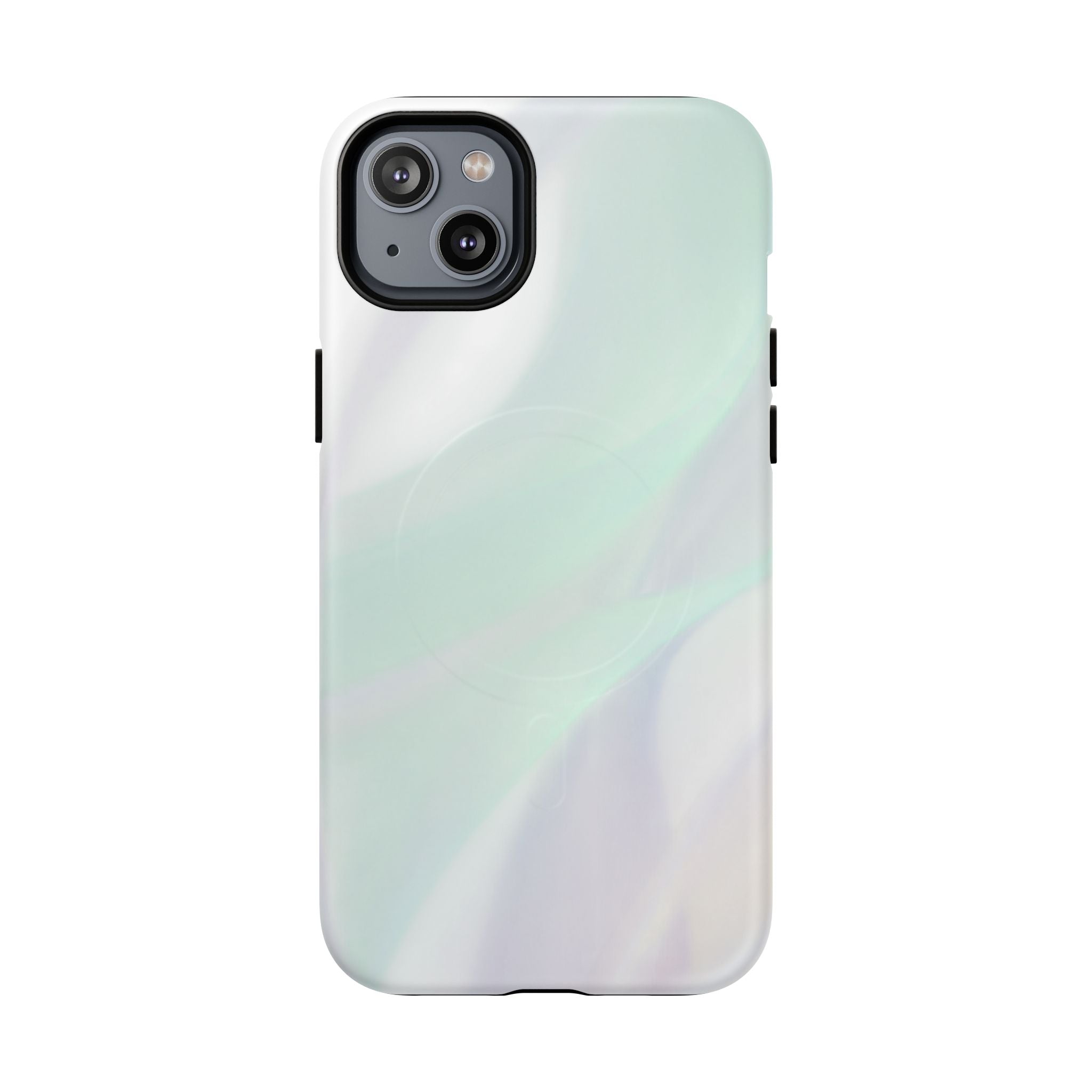 Abstract / Aurora Green Tough Phone Case