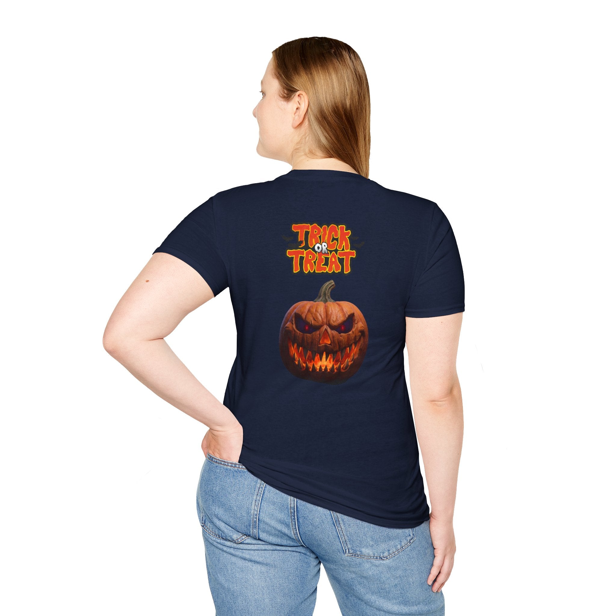 Happy Halloween Pumpkin T-Shirt | Jack-O'-Lantern Graphic Tee