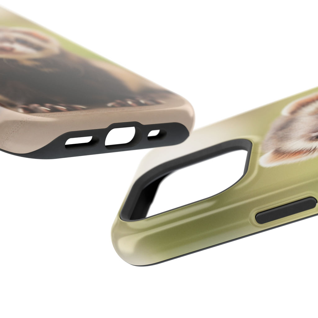 Cute Ferret Portrait Phone Case