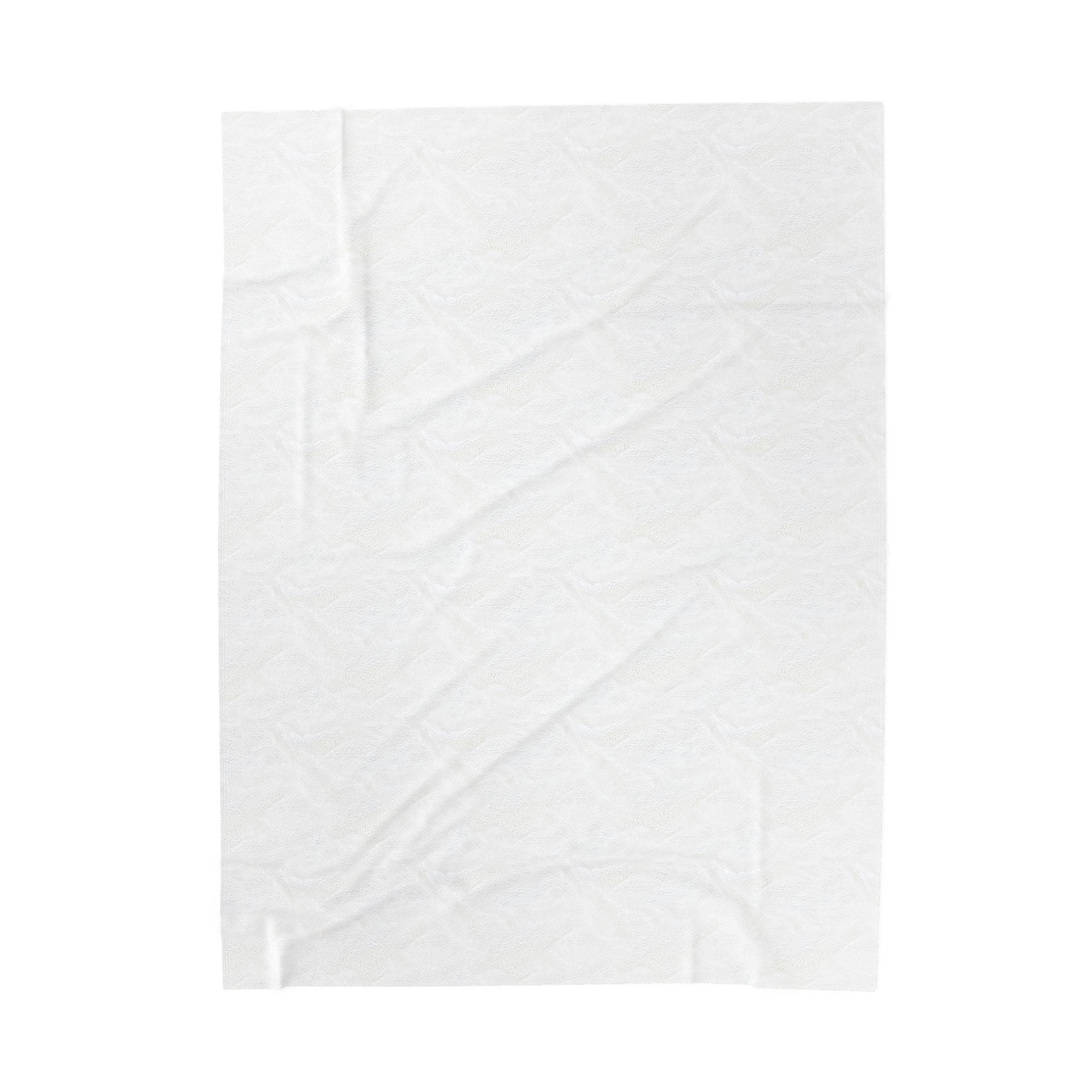 White Horse in Pink Winter Moonlight Blanket | Magical Snowy Forest