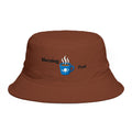 Morning Fuel Coffee Cup Bucket Hat | Steaming Coffee Graphic