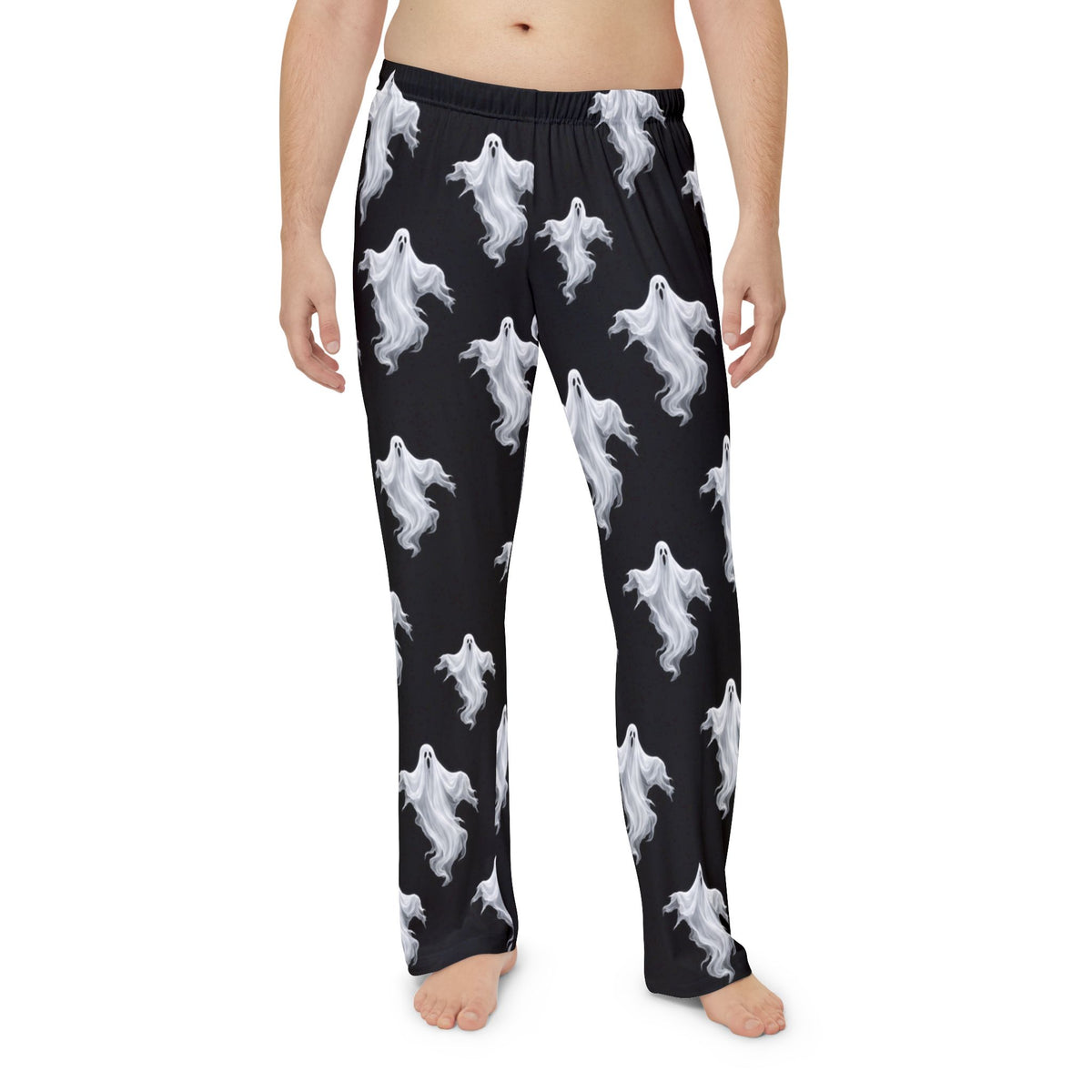 Floating Ghosts Pajama Pants | Halloween All-Over Print