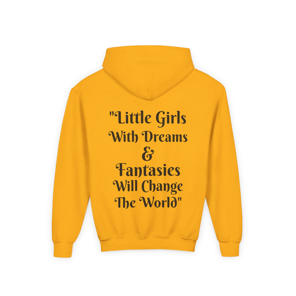 “Little Girls With Dreams & Fantasies  - Kid  magical Hoodie