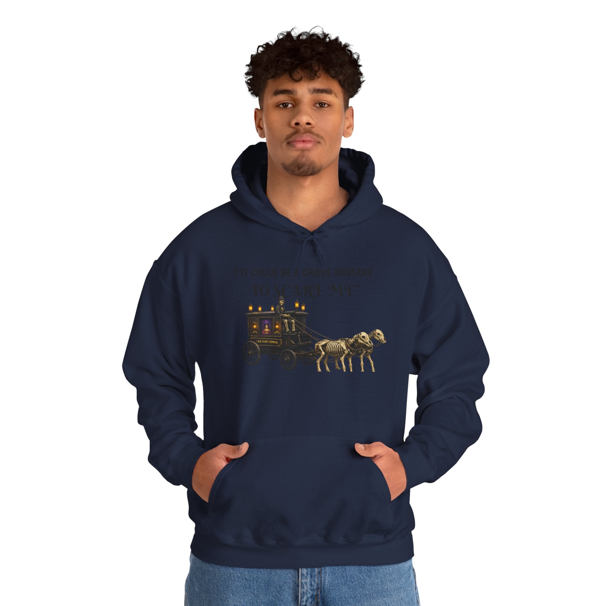 Too Scare Me/Unisex Heavy Blend™ Hooded Sweatshirt
