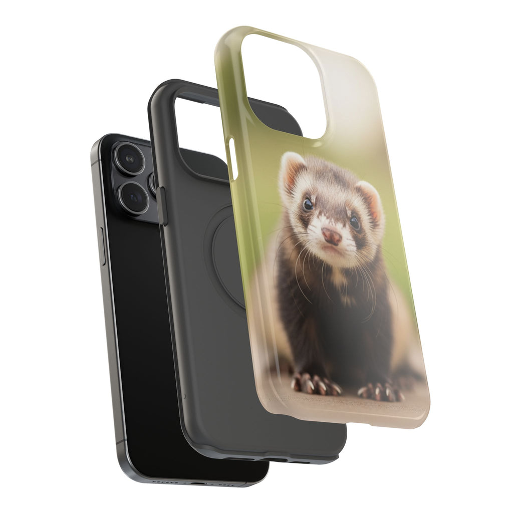 Cute Ferret Portrait Phone Case