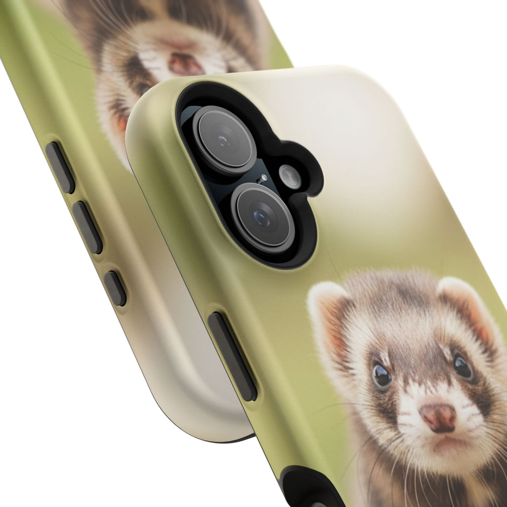 Cute Ferret Portrait Phone Case