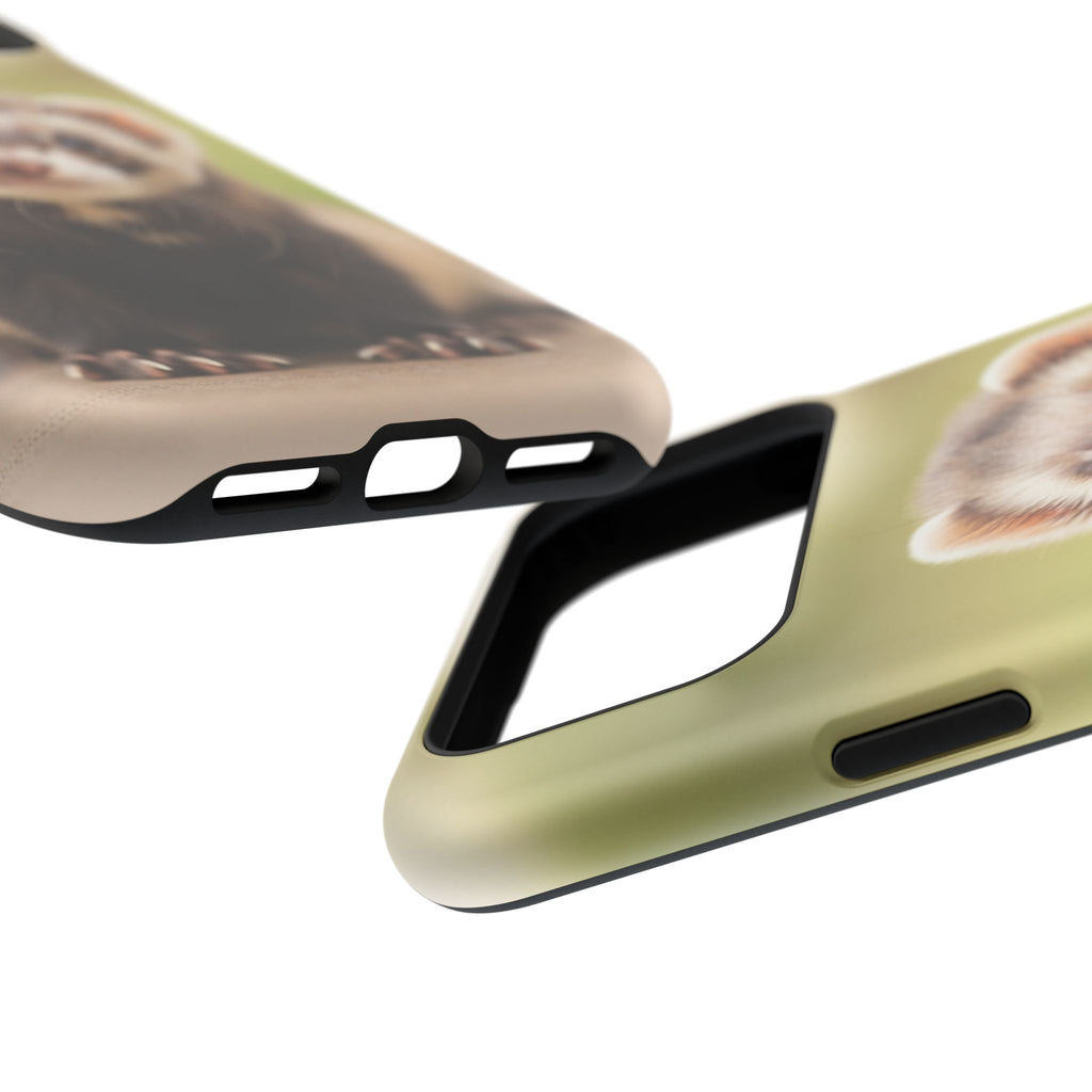 Cute Ferret Portrait Phone Case