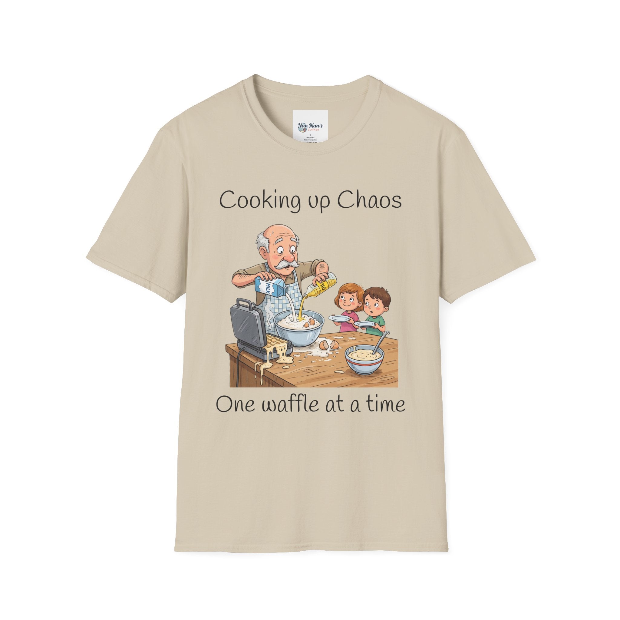T-Shirt Cooking up Chaos One waffle at a time/ Kitchen Family Humor