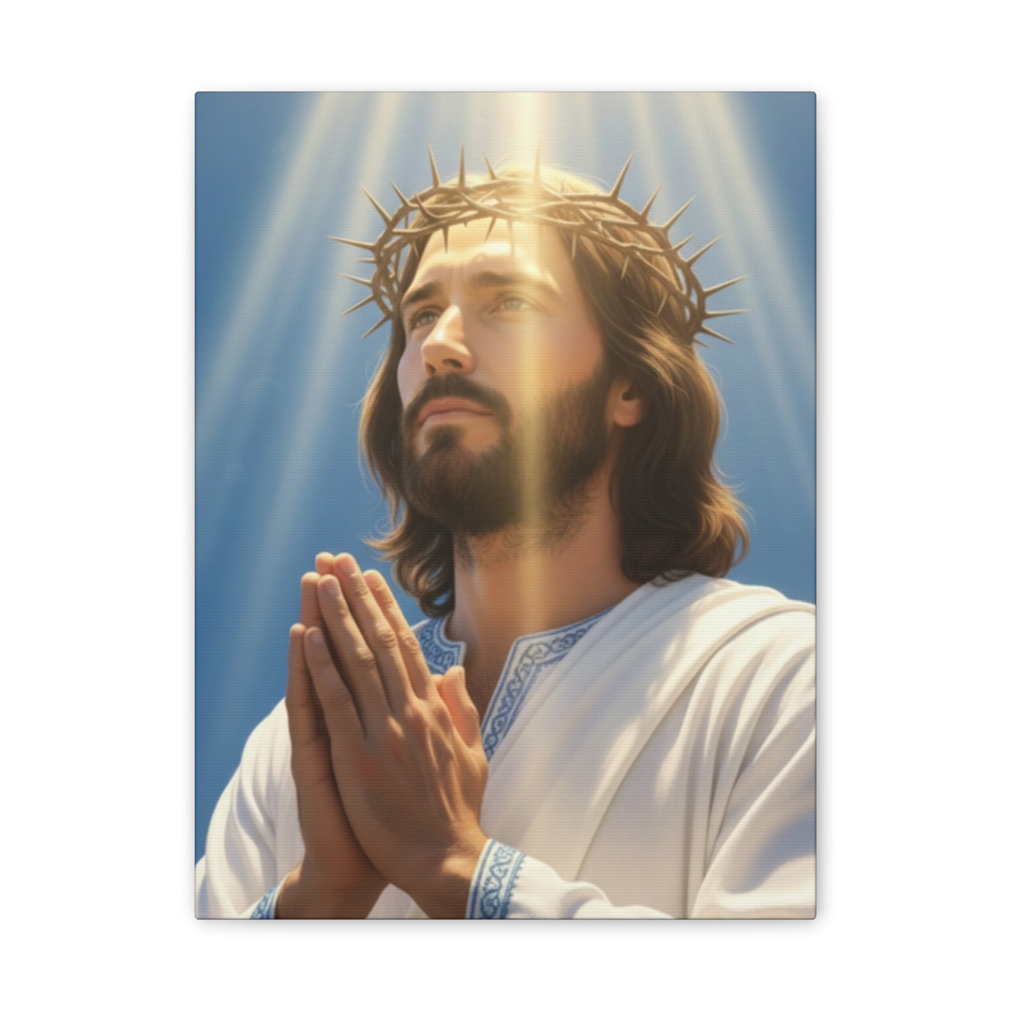 Praying Jesus Canvas