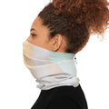 Soft Pastel Marble Neck Gaiter | Winter Neck Scarf