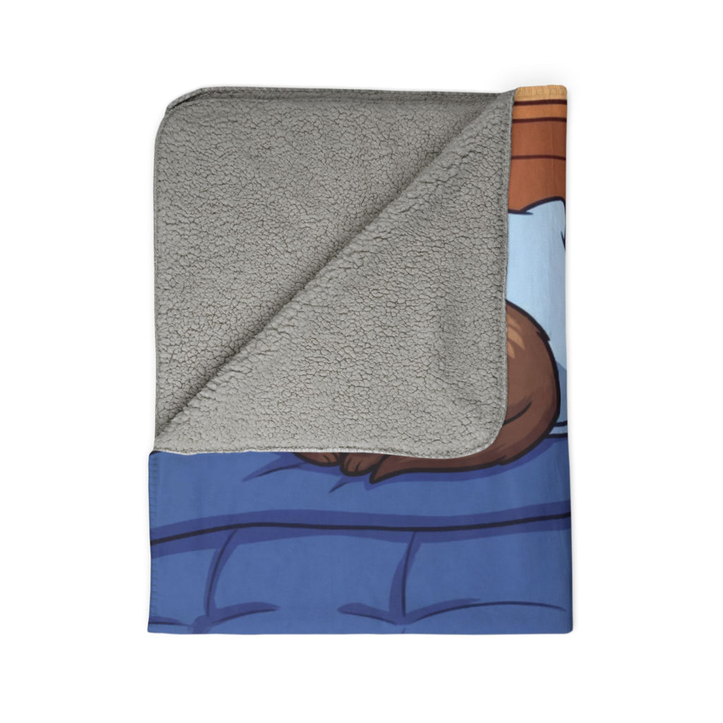 Ferret Fun/ Fleece Sherpa Blanket
