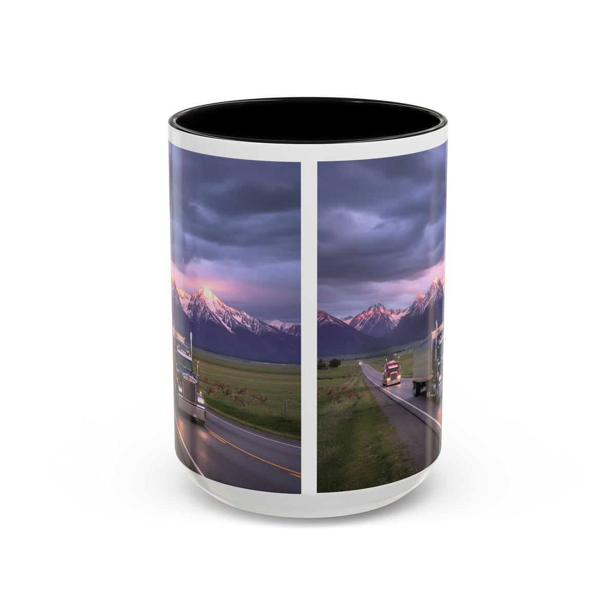 Trucking/Accent Coffee Mug (11, 15oz)