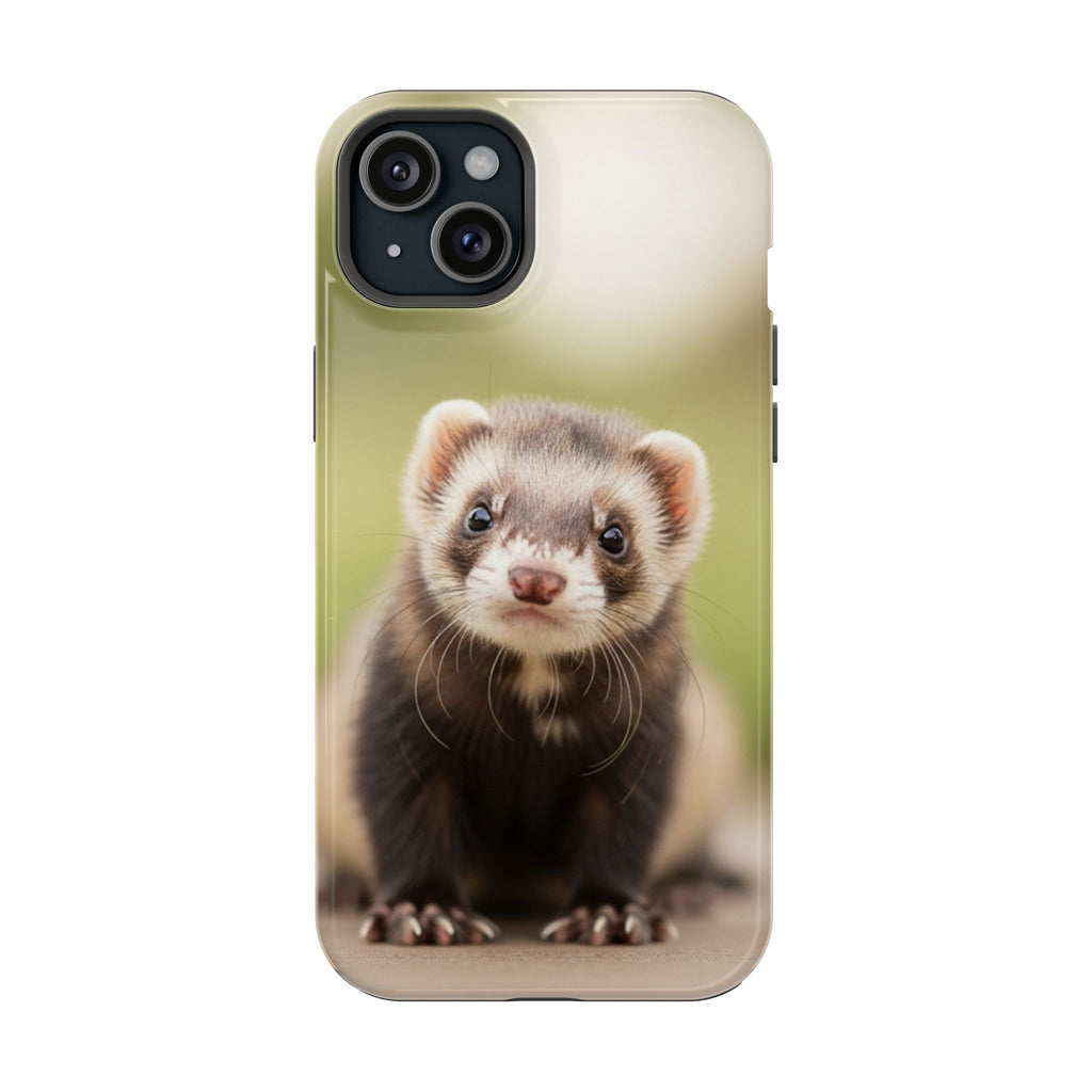 Cute Ferret Portrait Phone Case