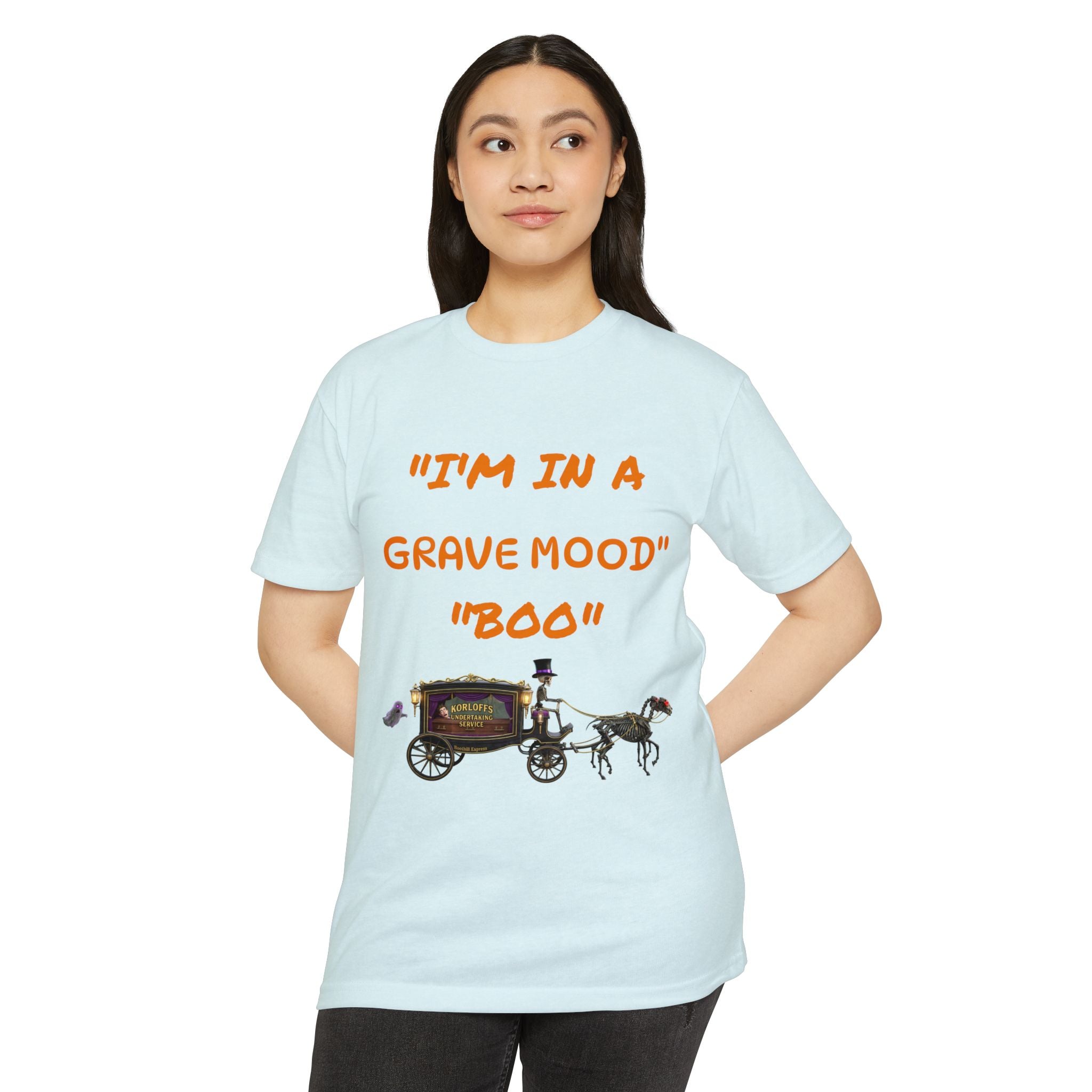 Grave Mood/Unisex CVC Jersey T-shirt