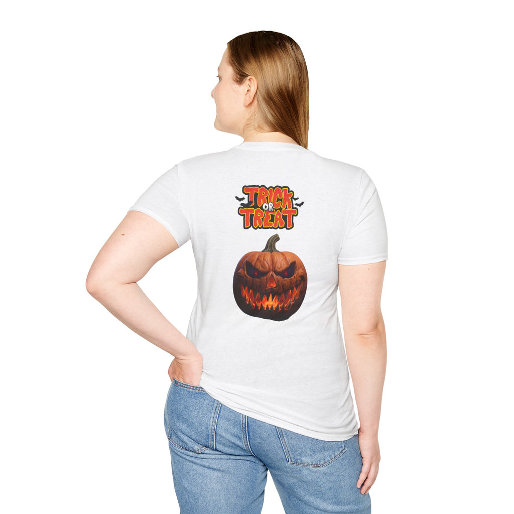 Happy Halloween Pumpkin T-Shirt | Jack-O'-Lantern Graphic Tee