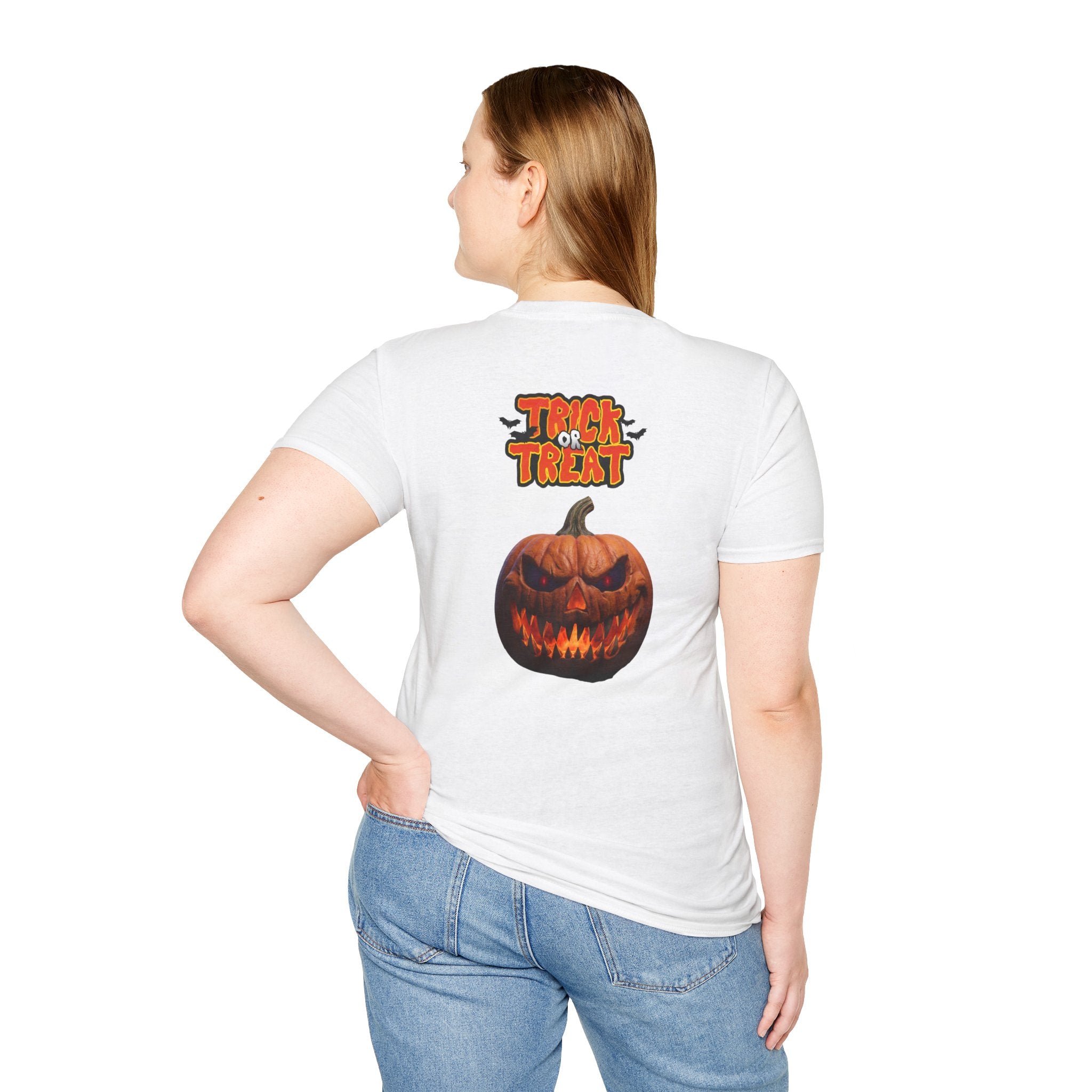 Happy Halloween Pumpkin T-Shirt | Jack-O'-Lantern Graphic Tee