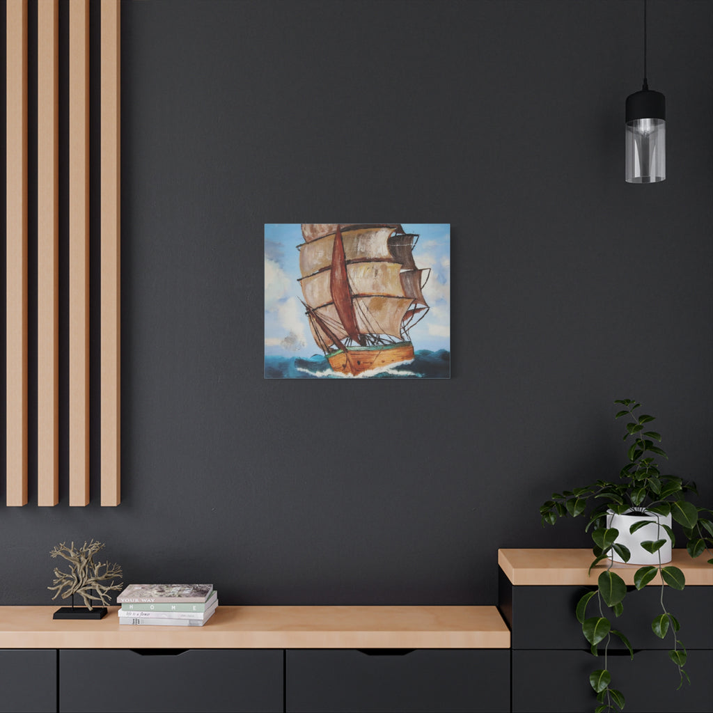Vintage Sailing Ship Canvas