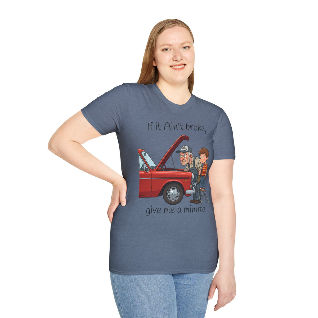 Funny Mechanic Grampa t-shirt/ Vintage Car Repair