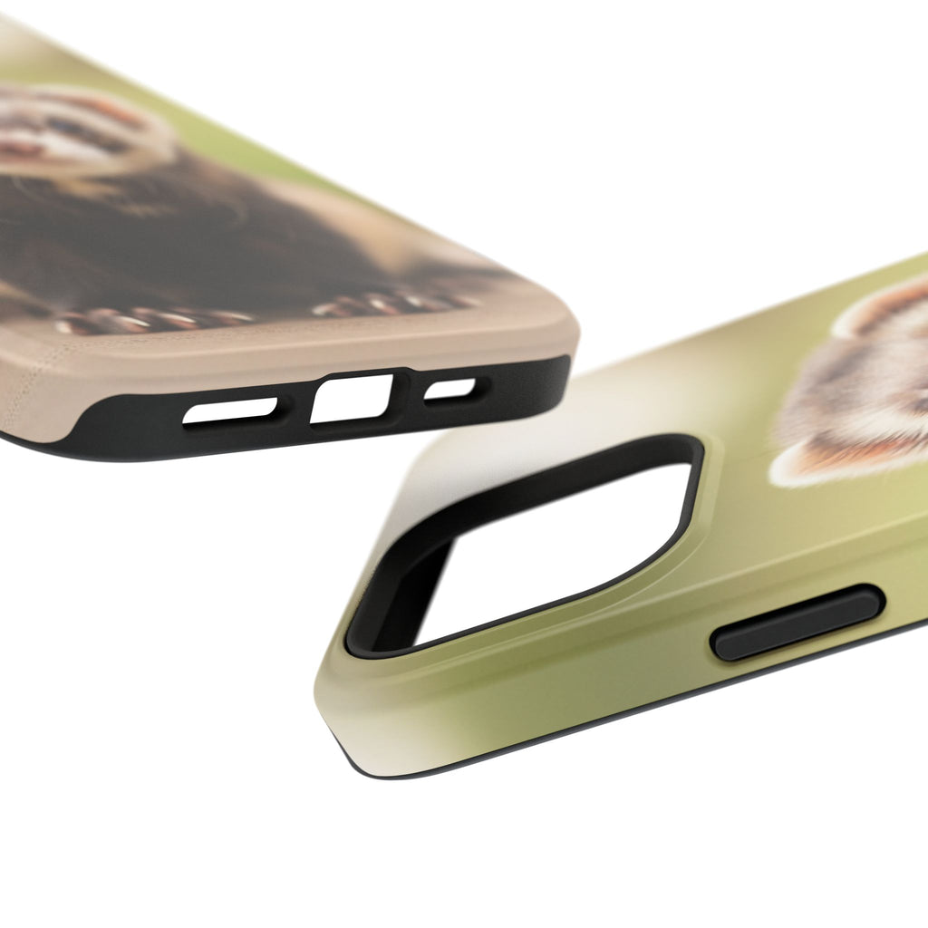 Cute Ferret Portrait Phone Case