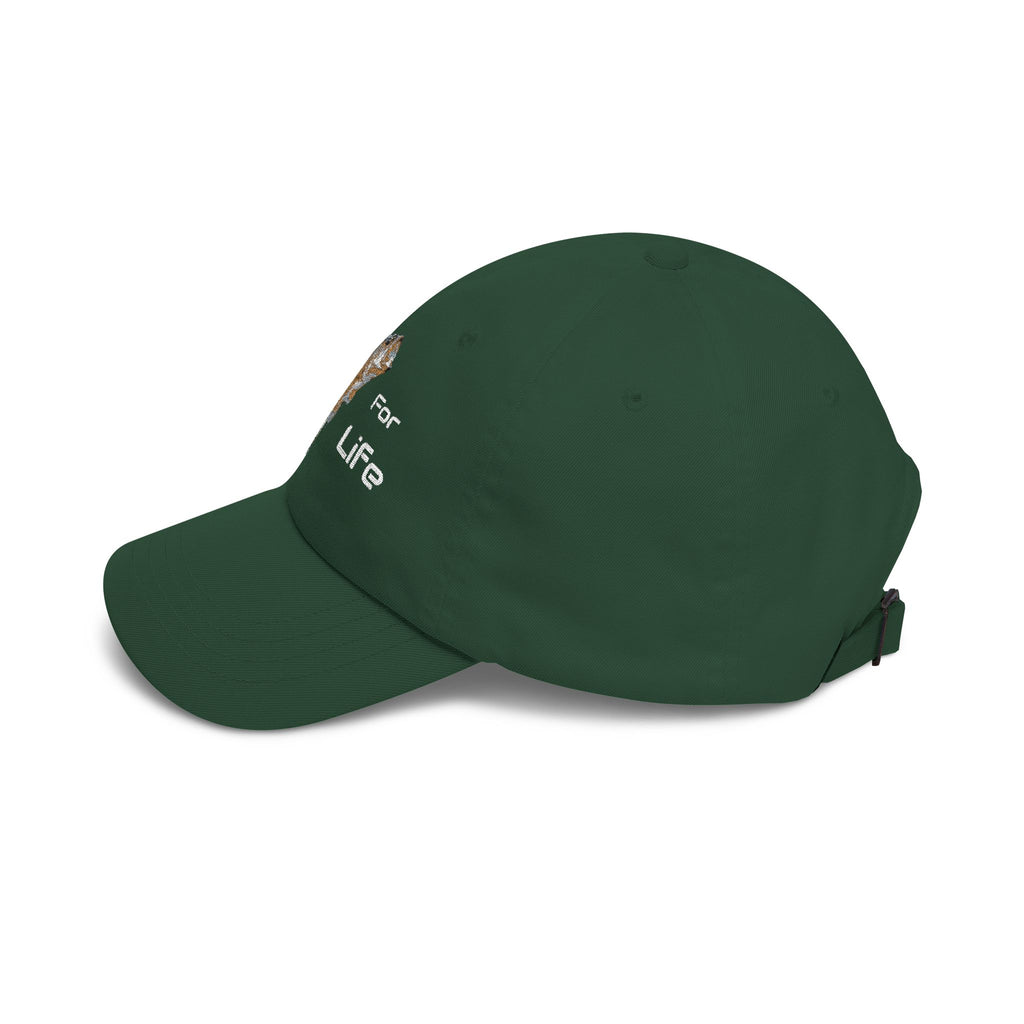 Hooked For Life Fishing Dad Cap | Baseball Hat