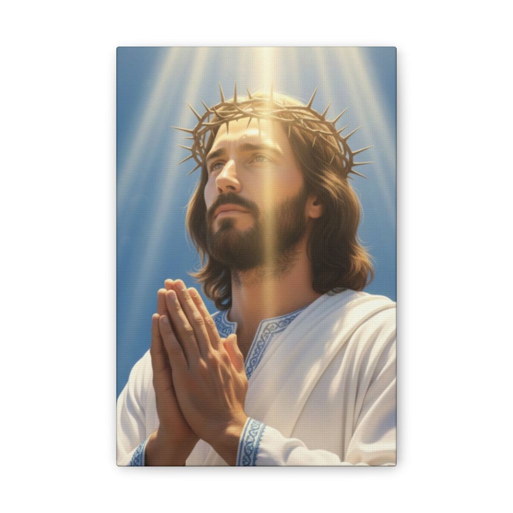 Praying Jesus Canvas