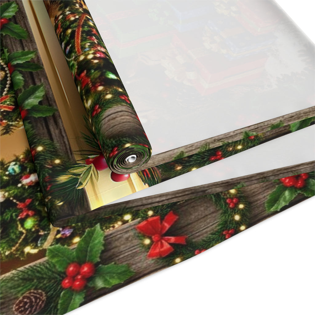 Christmas Tree Table Runner | Holiday Dining Decor
