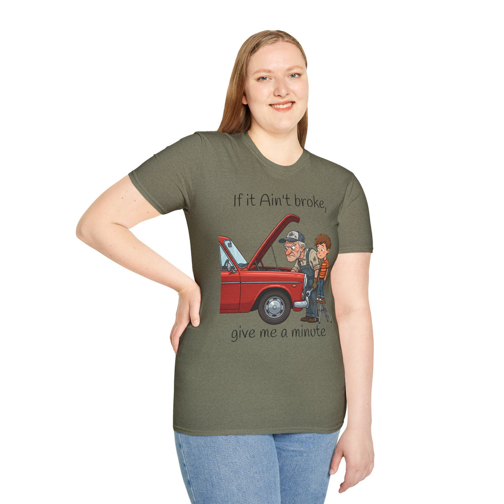Funny Mechanic Grampa t-shirt/ Vintage Car Repair