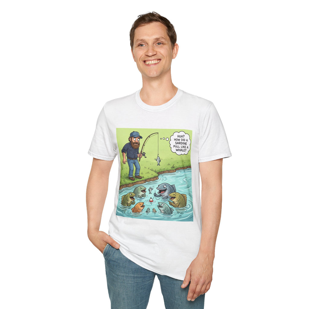 T-Shirt/Fishing Bass Cartoon | Funny Lure, Pond Fish