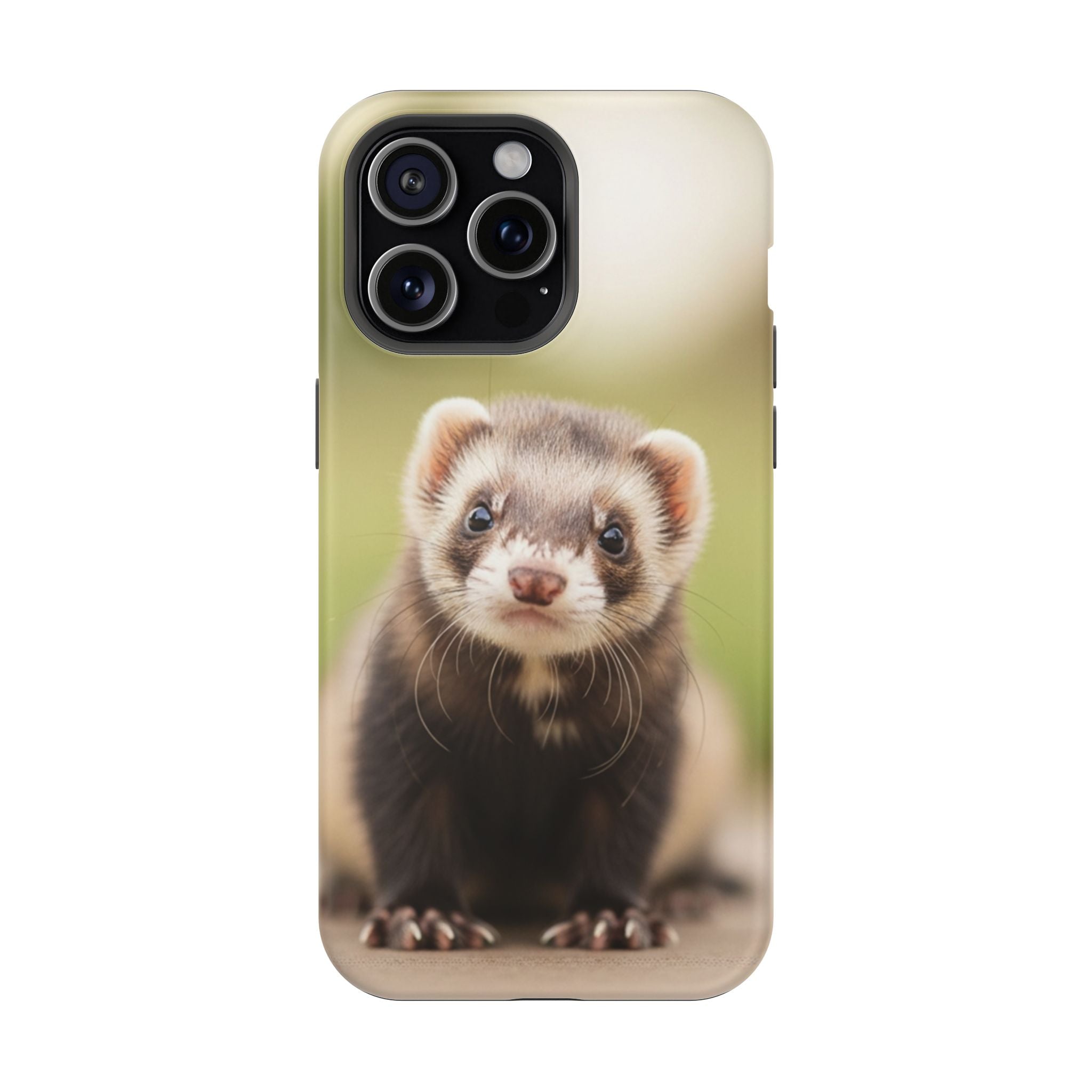 Cute Ferret Portrait Phone Case