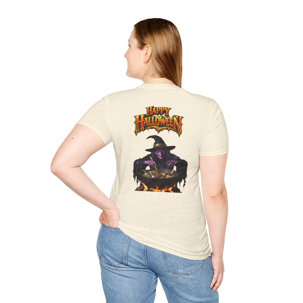 Mirror Mirror on the Wall Witch Illustration T-Shirt