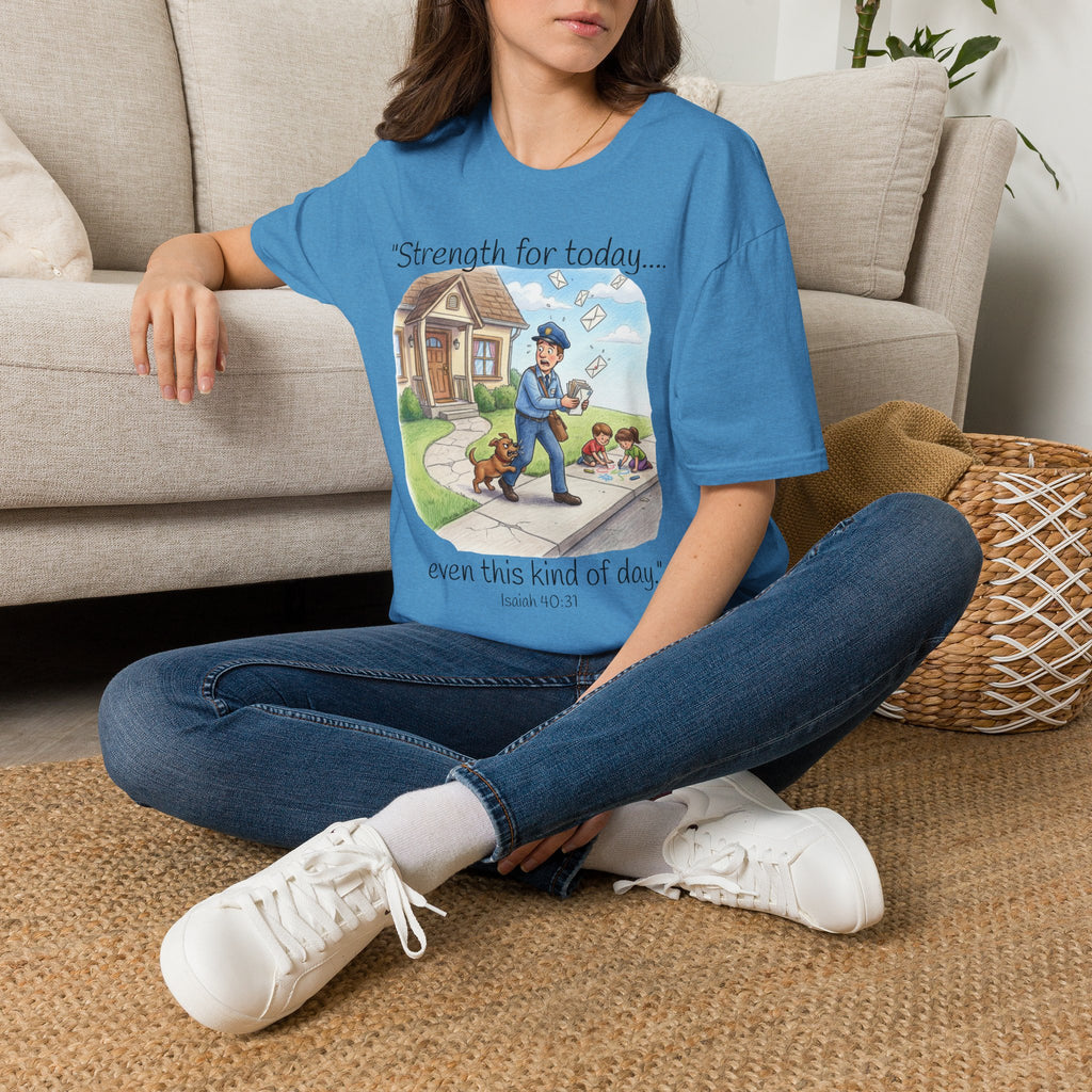 T-Shirt Postal Mail Carrier / Vintage Mailman Illustration Tee