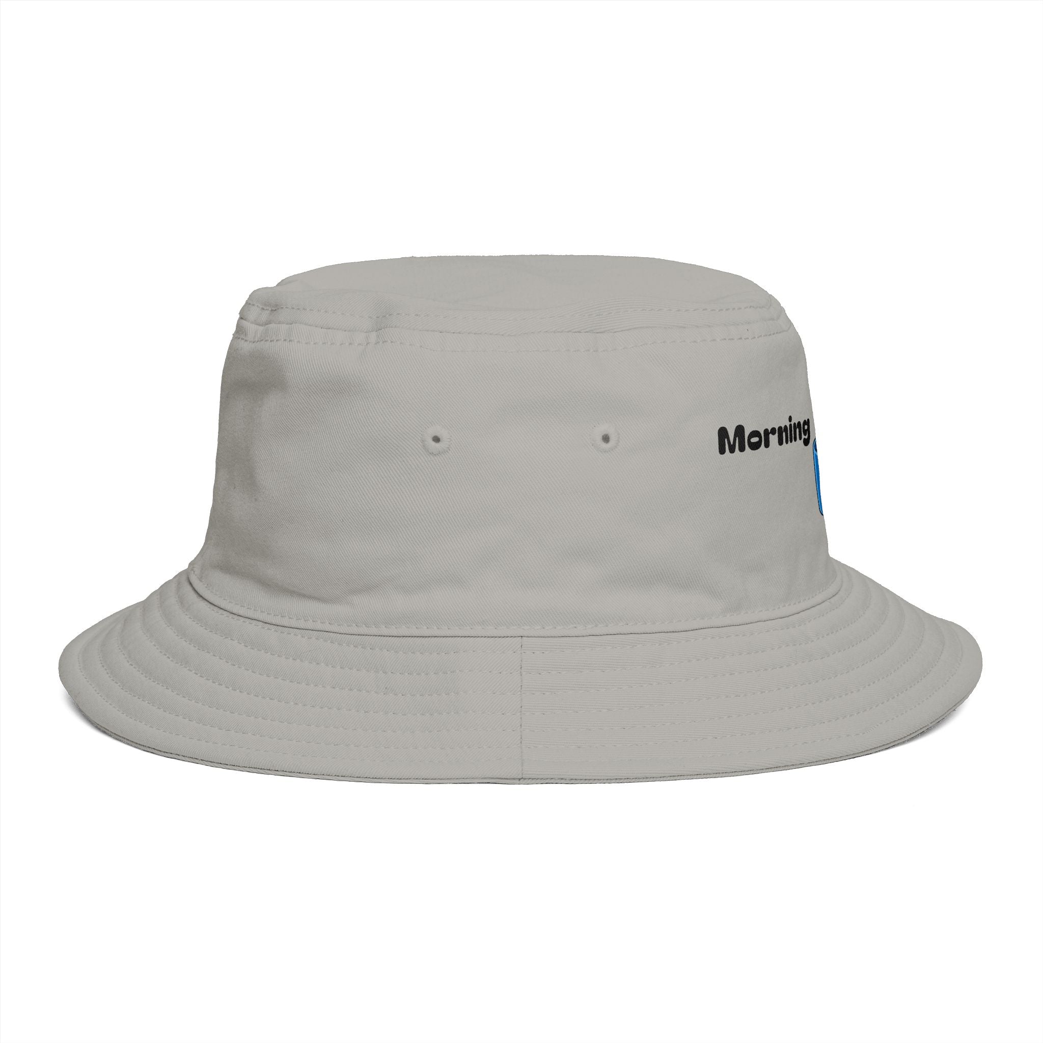 Morning Fuel Coffee Cup Bucket Hat | Steaming Coffee Graphic