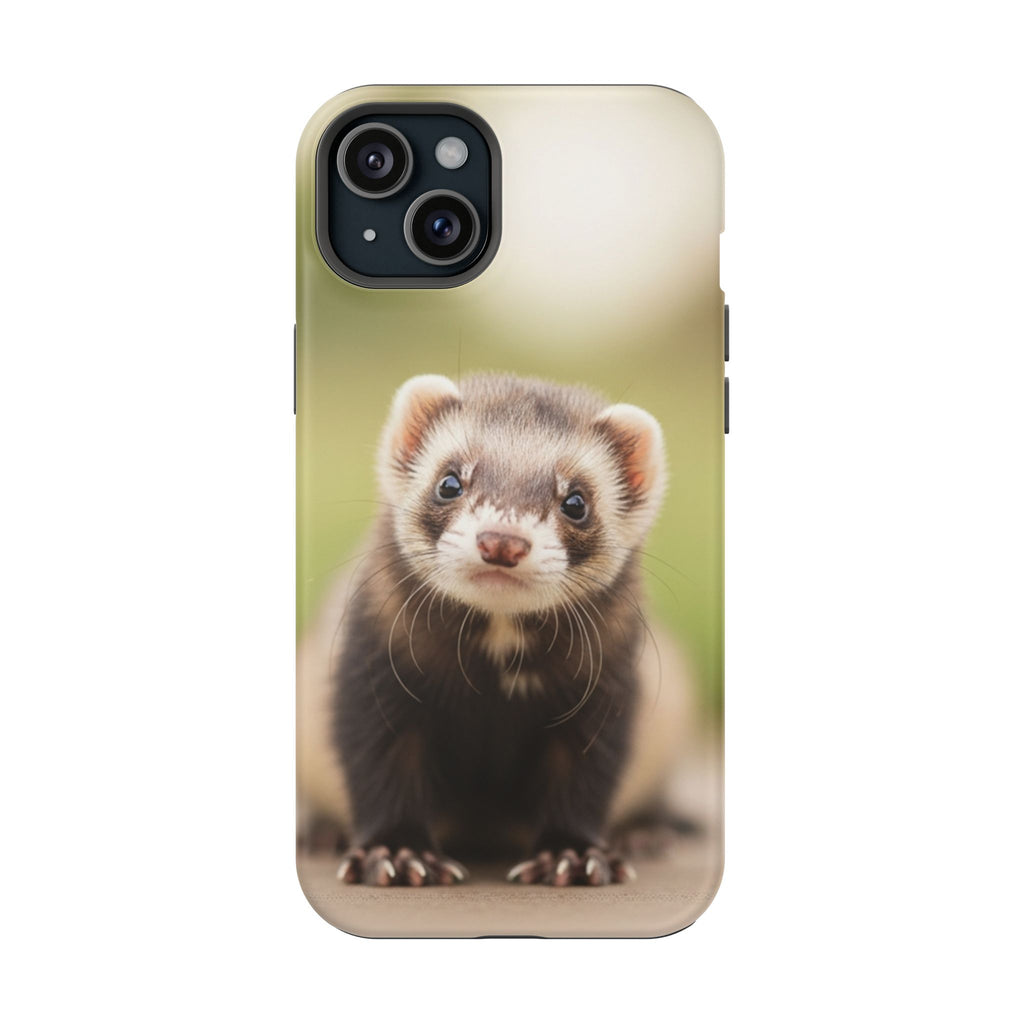 Cute Ferret Portrait Phone Case
