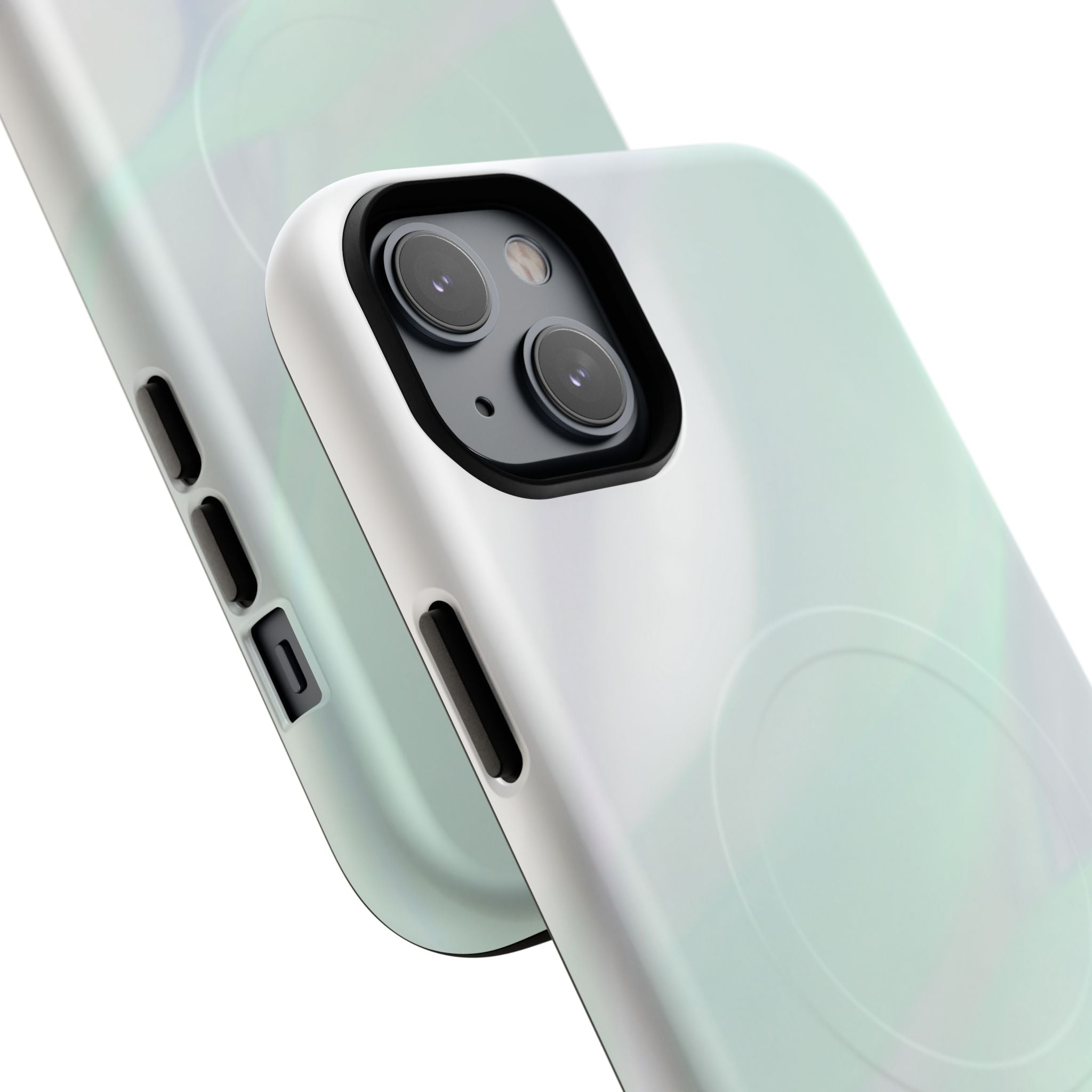 Abstract / Aurora Green Tough Phone Case