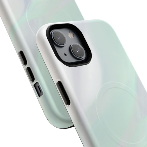 Abstract / Aurora Green Tough Phone Case
