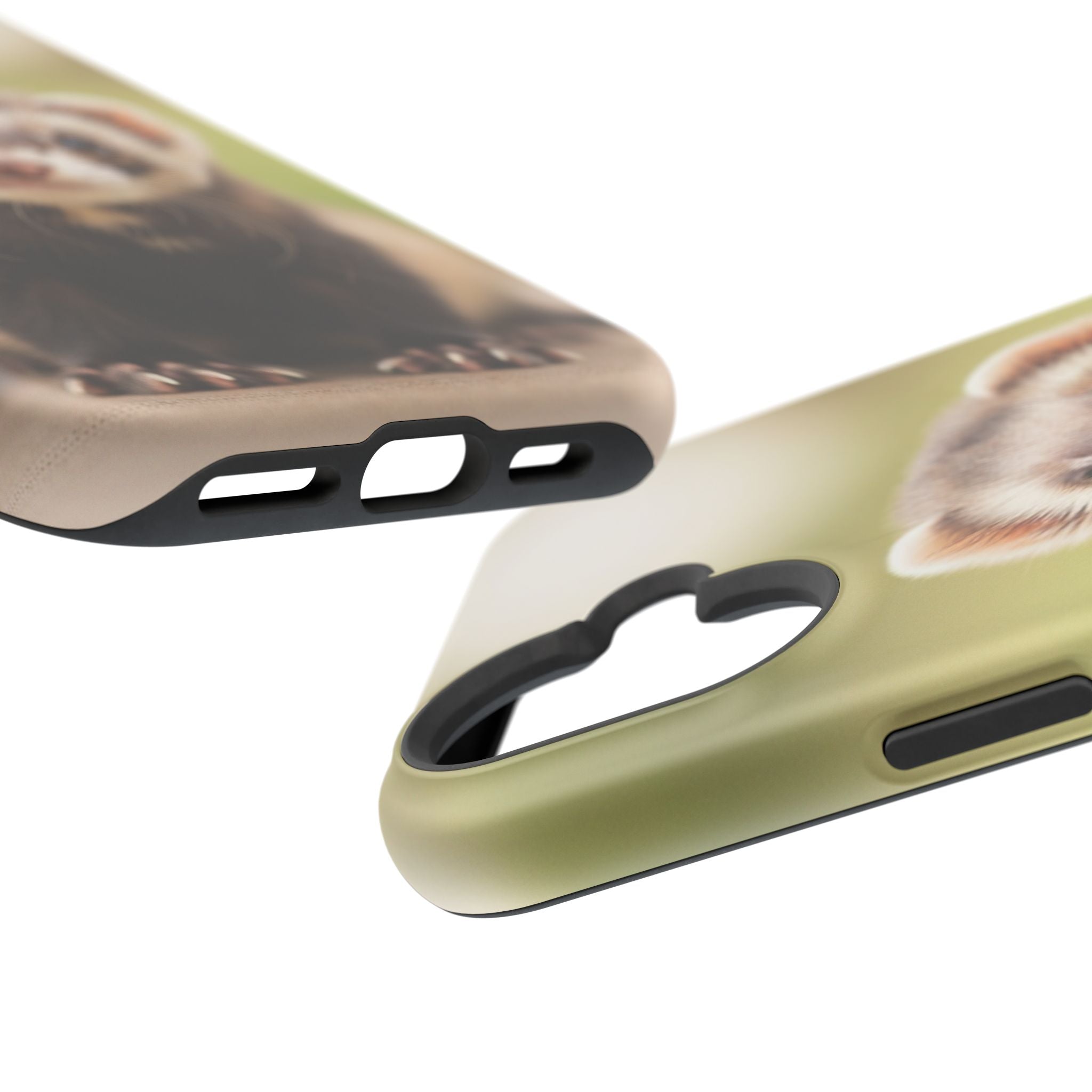 Cute Ferret Portrait Phone Case