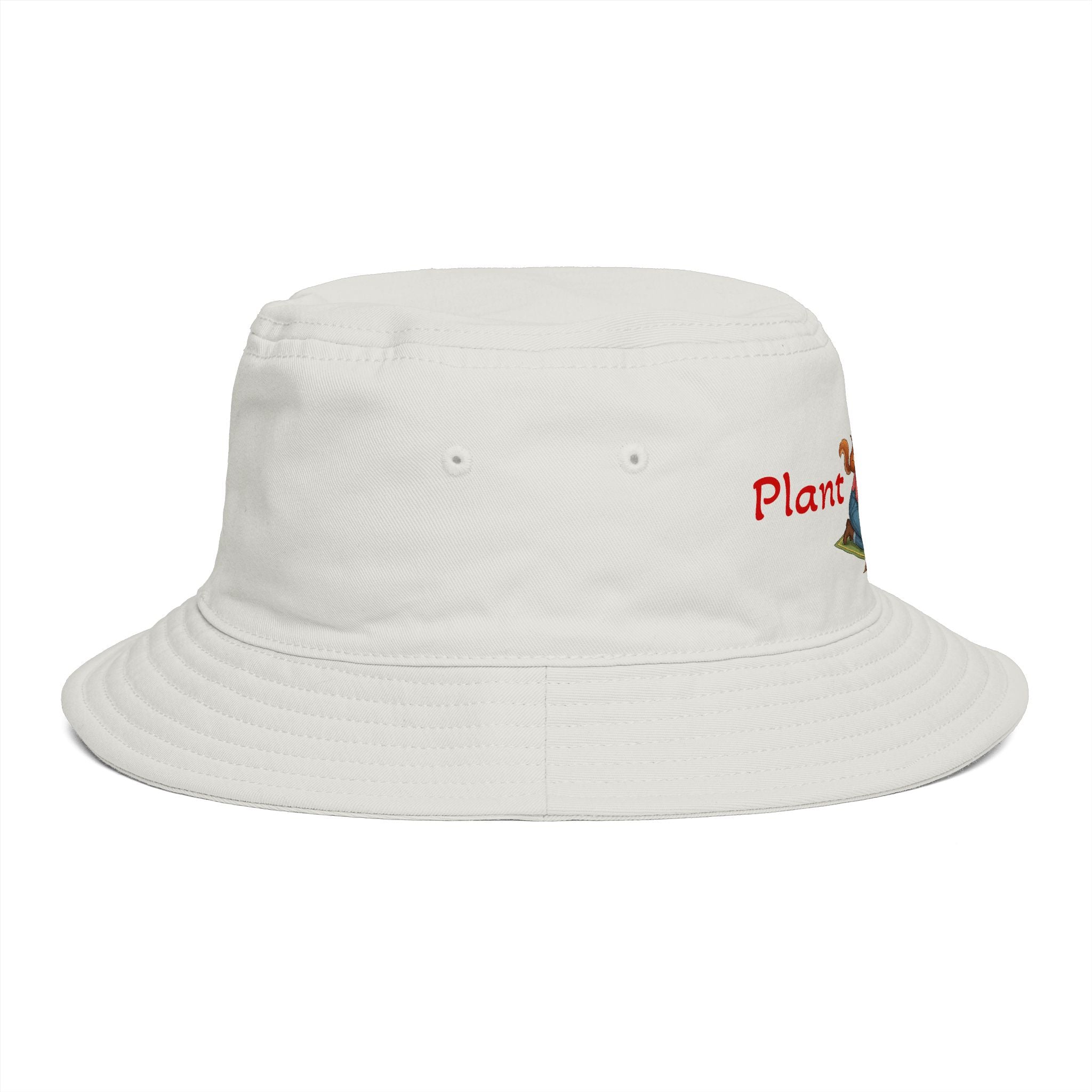 Plant Lady bucket hat | lady planting flowers floral gardening design