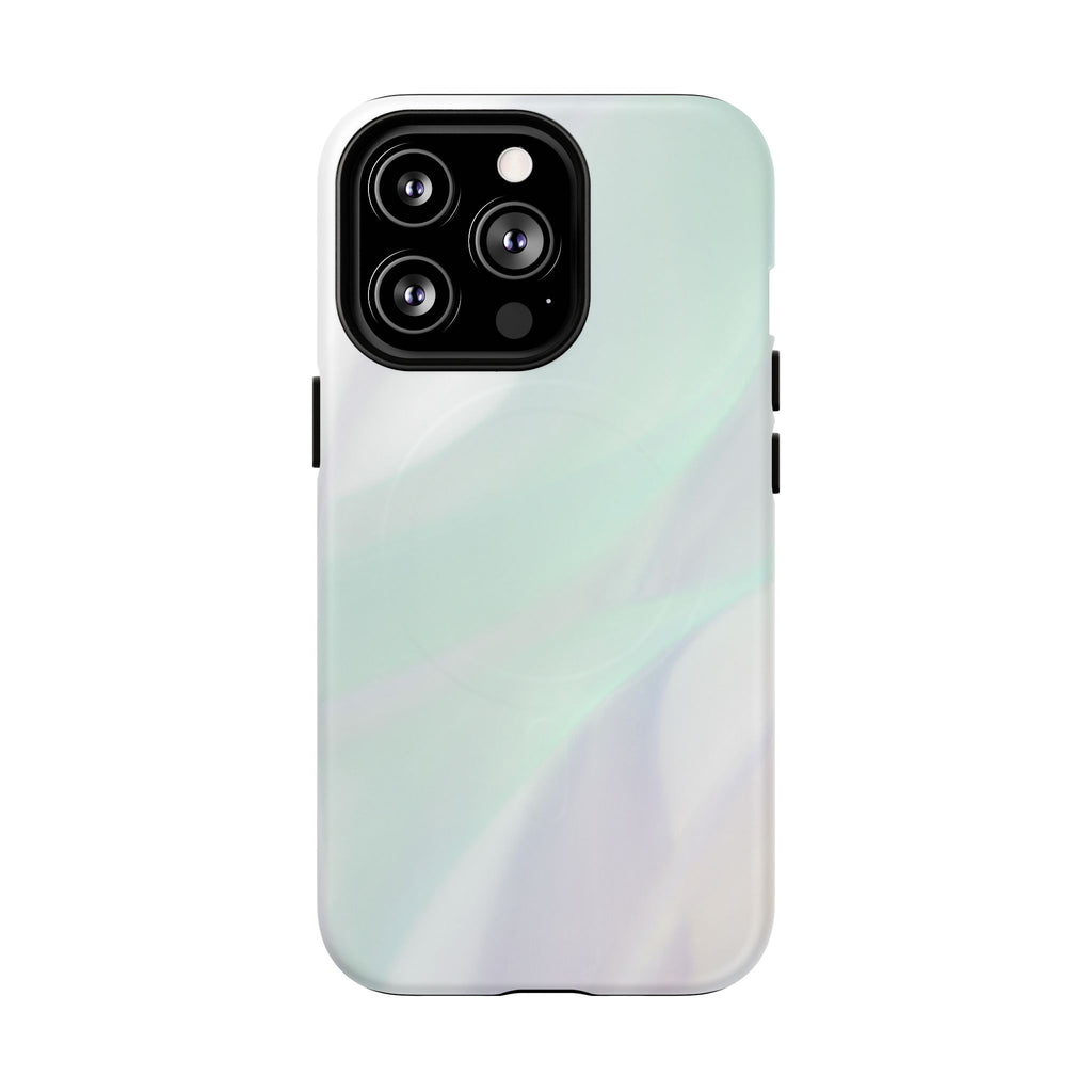 Abstract / Aurora Green Tough Phone Case
