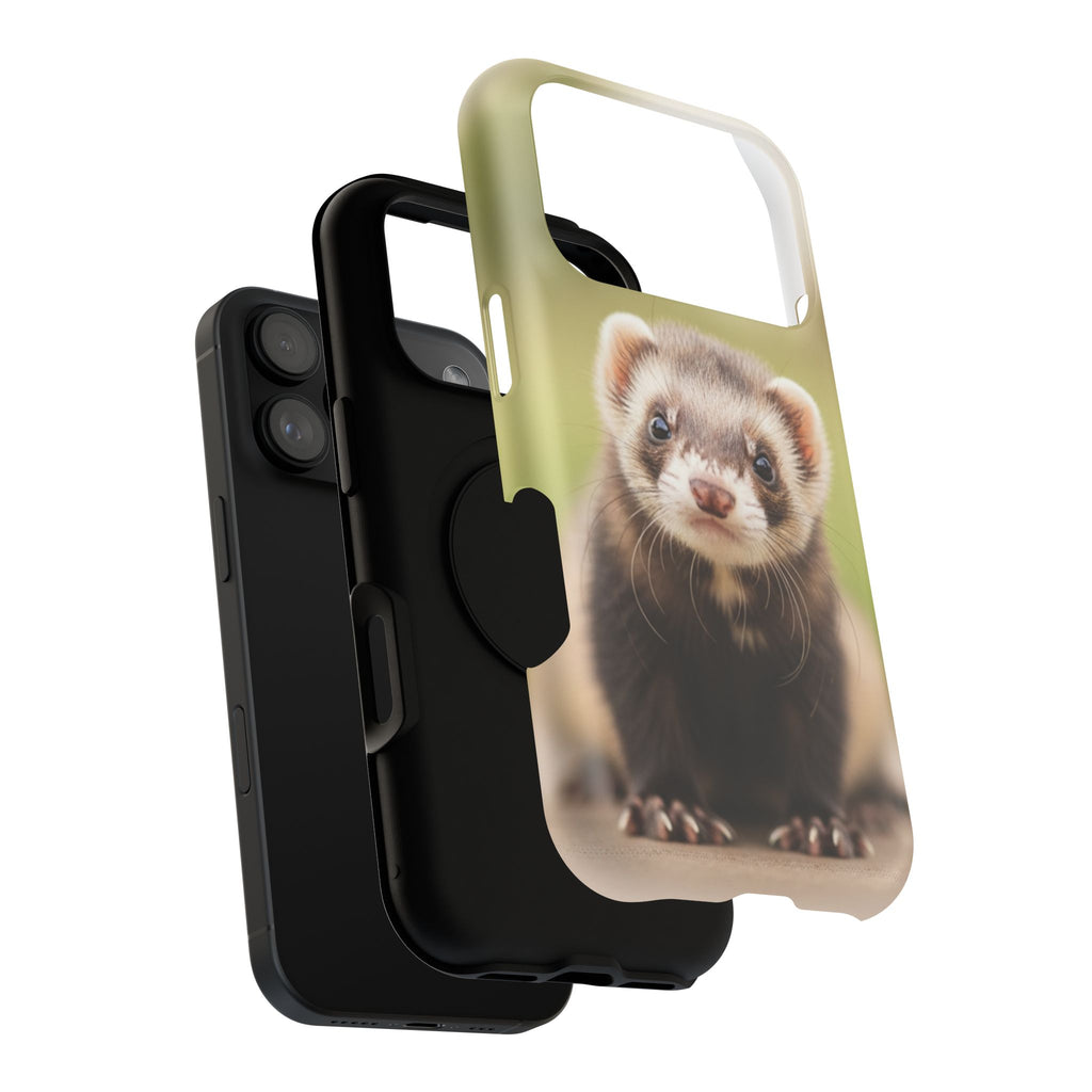 Cute Ferret Portrait Phone Case