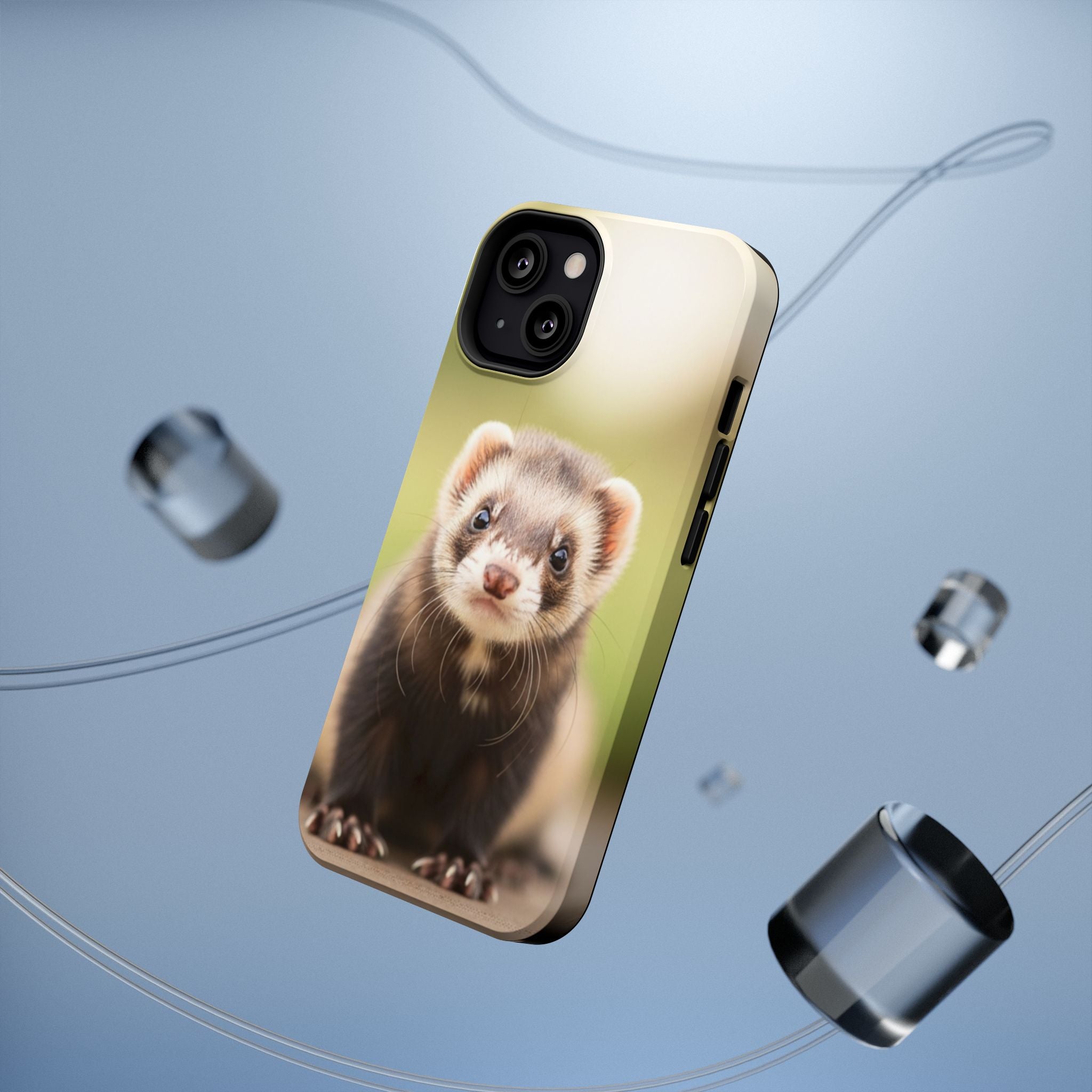 Cute Ferret Portrait Phone Case