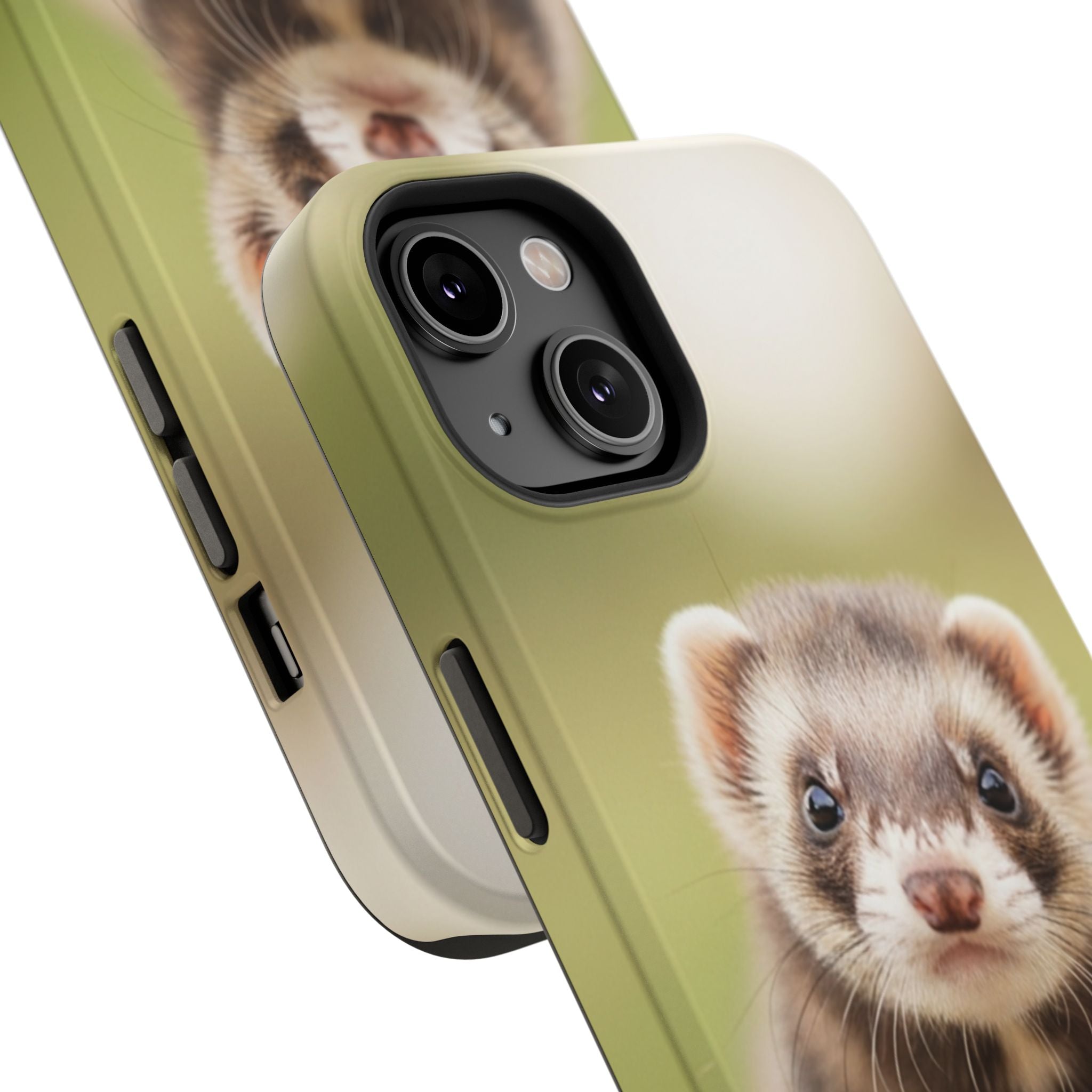 Cute Ferret Portrait Phone Case