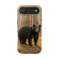 Black Bear Forest Phone Case | Tough Phone Case
