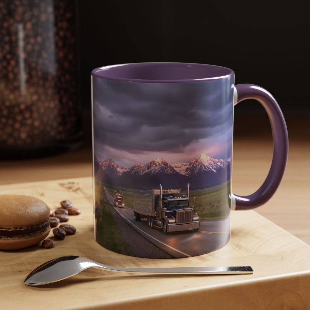 Trucking/Accent Coffee Mug (11, 15oz)