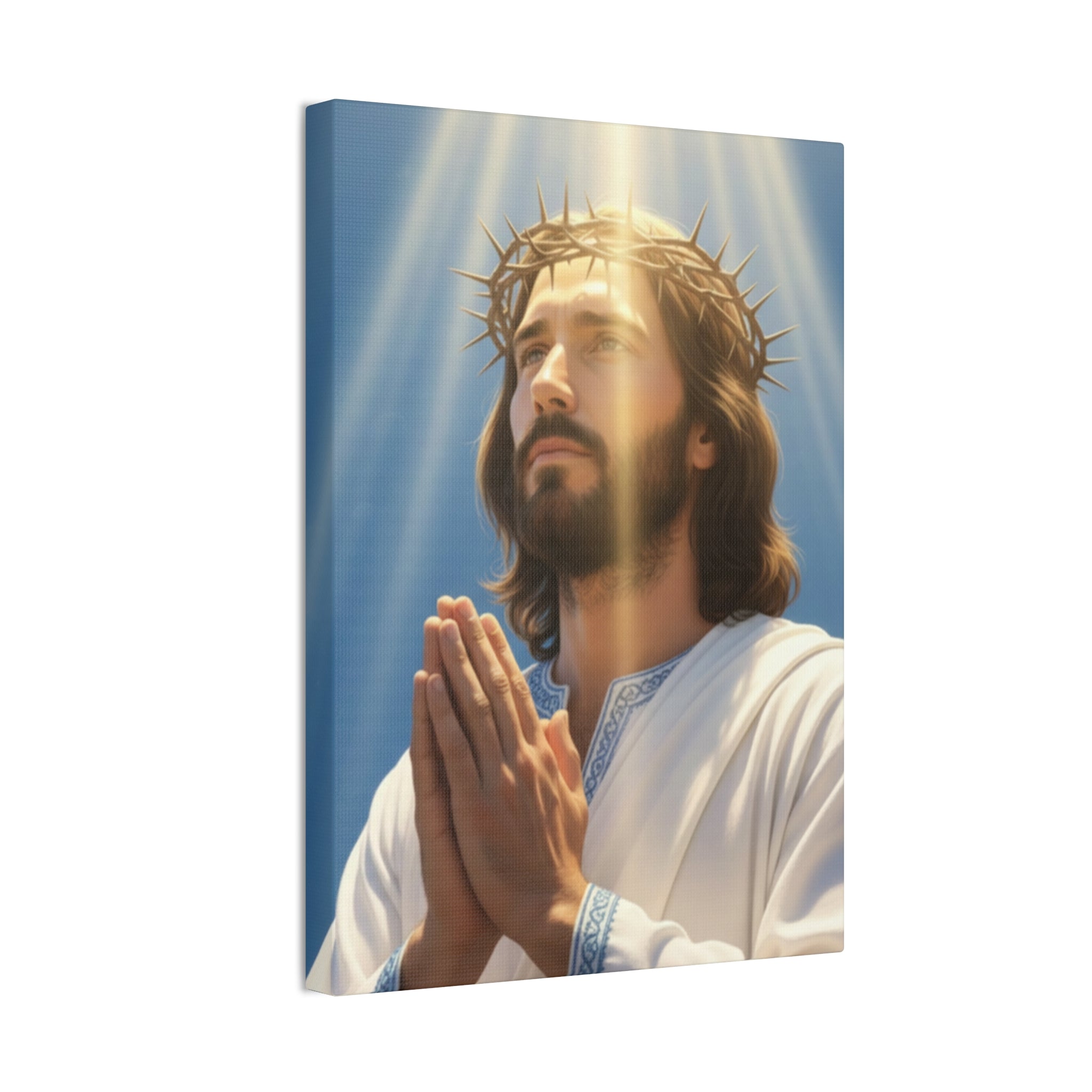 Praying Jesus Canvas