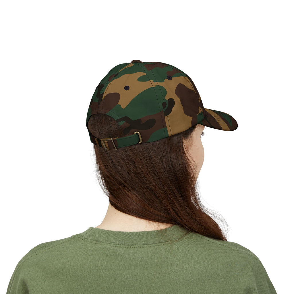 Hooked For Life Fishing Dad Cap | Baseball Hat
