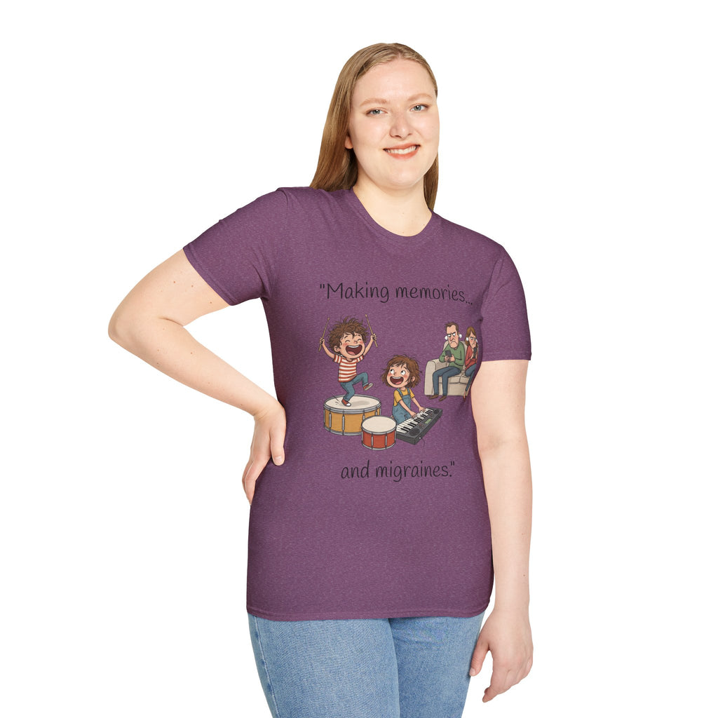 musical T-Shirt /Making memories and migraines
