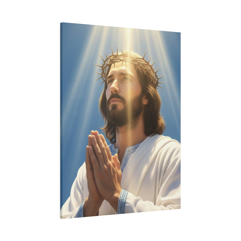 Praying Jesus Canvas